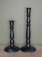Duo bougeoirs en métal 2 pcs