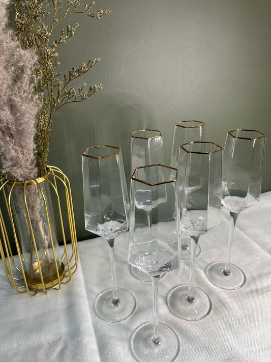 Verre a flute 6 pcs